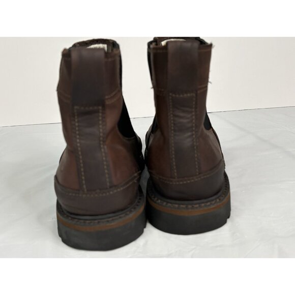 Timberland Earthkeepers Chestnut Ridge Chelsea Boots Men’s 8.5 Brown Leather - Picture 6 of 15